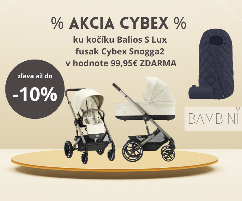 a akcia cybex balios s fusakom zdarma